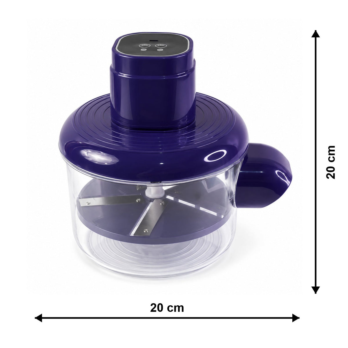 Automatic peeler size guide