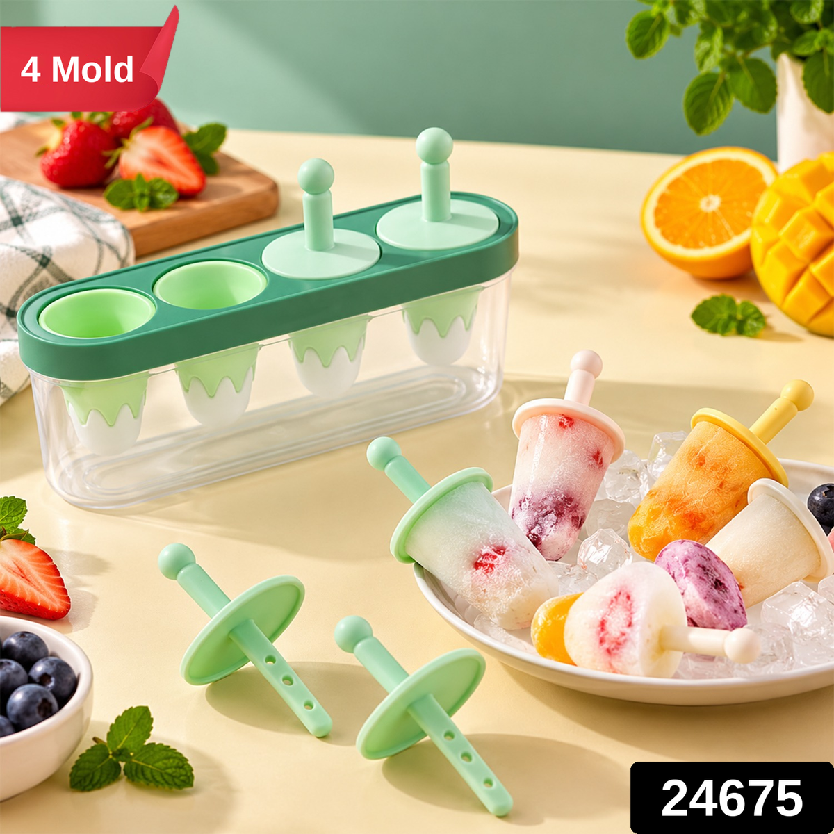 Green Ice Cream Mould