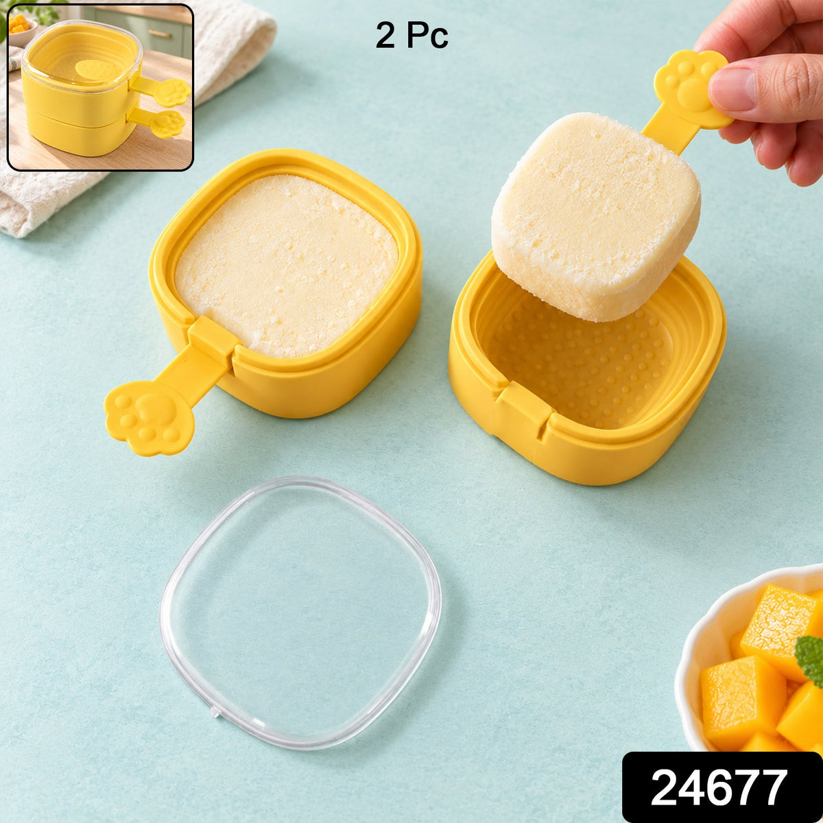 Paw Handle Popsicle Moulds