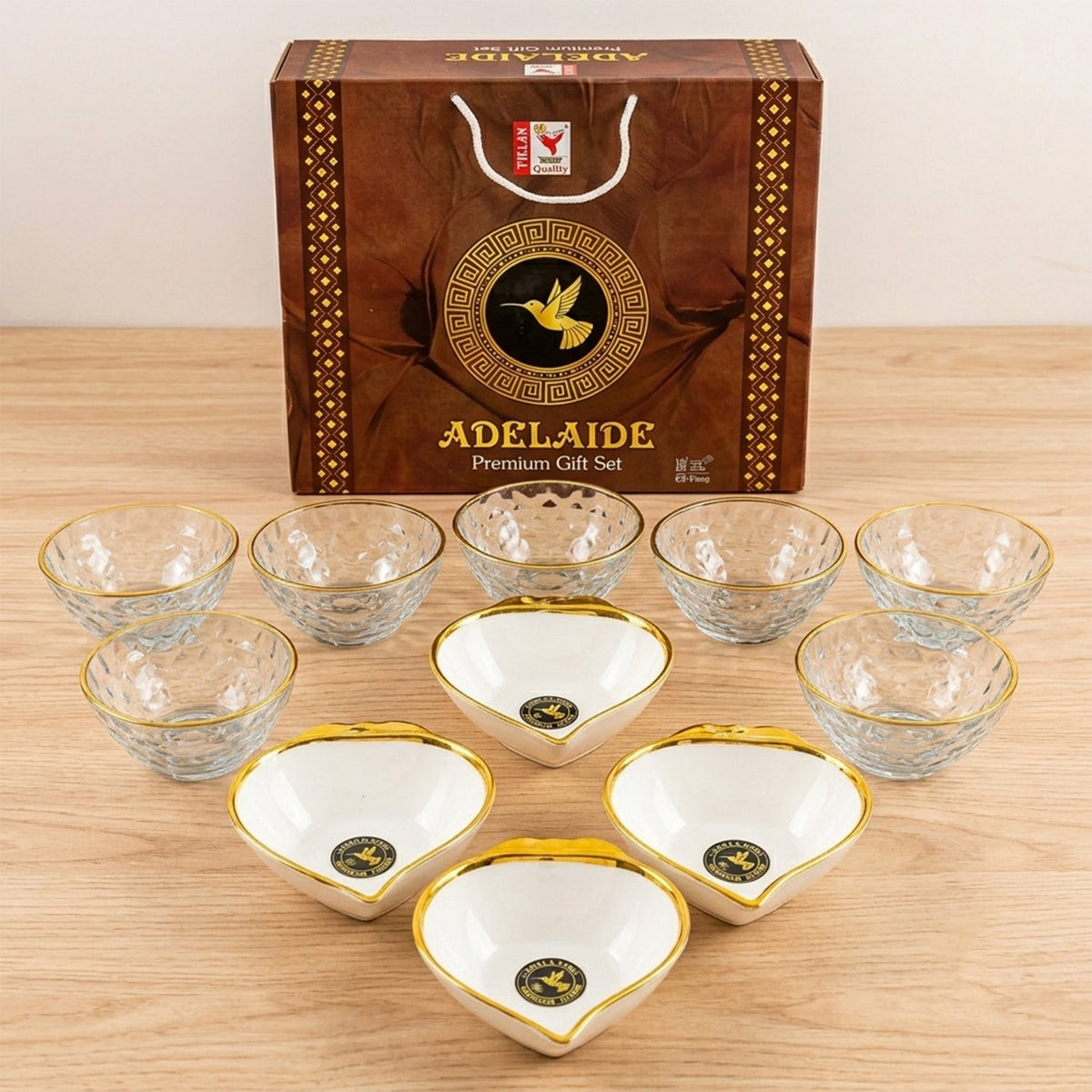 Leaf Shape Serving Dishes