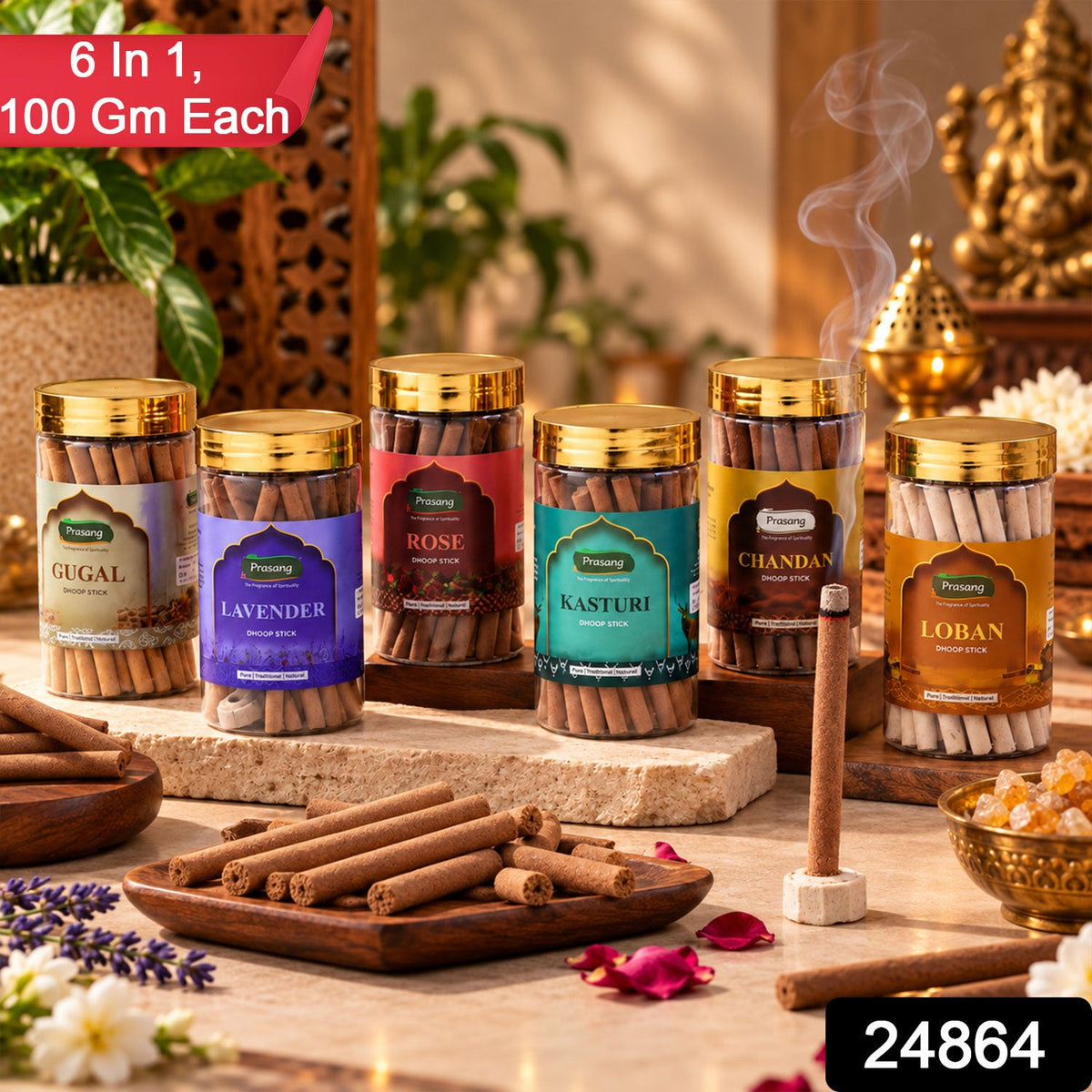 Dhoop sticks jar combo pack