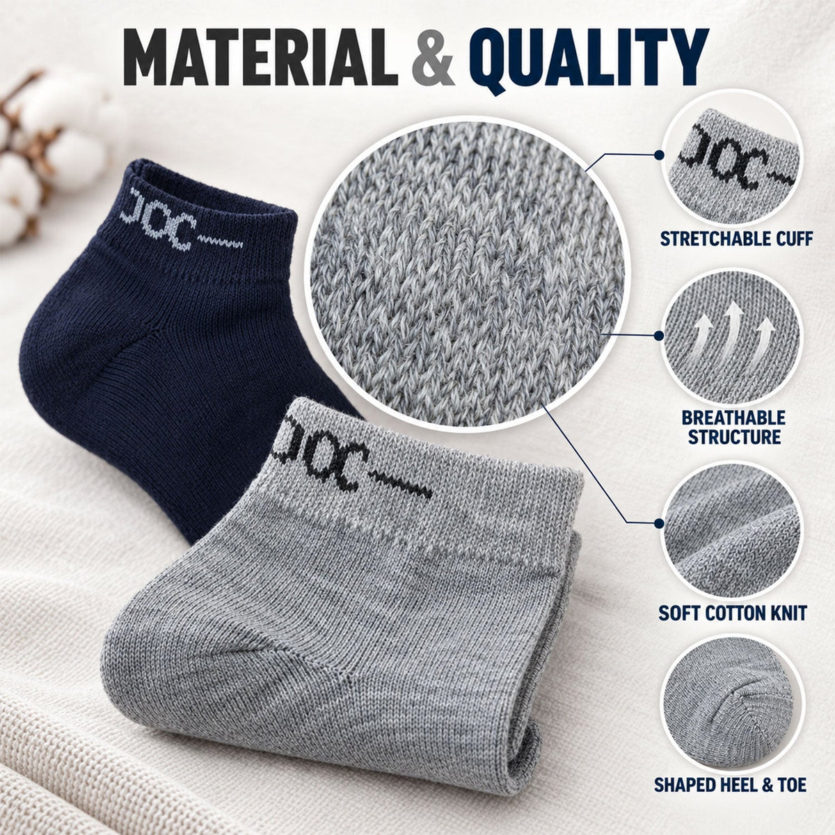 Low Cut Ankle Socks