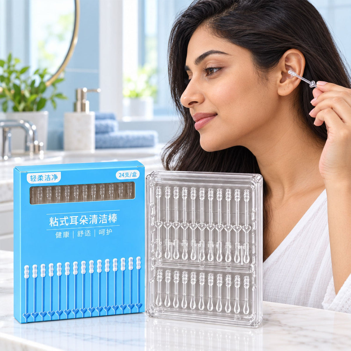 Reusable Ear Cleaning Sticks