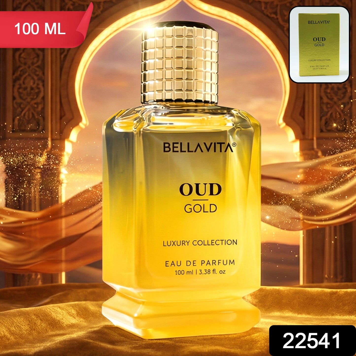 Bella Vita oud gold eau de perfume luxury fragrance