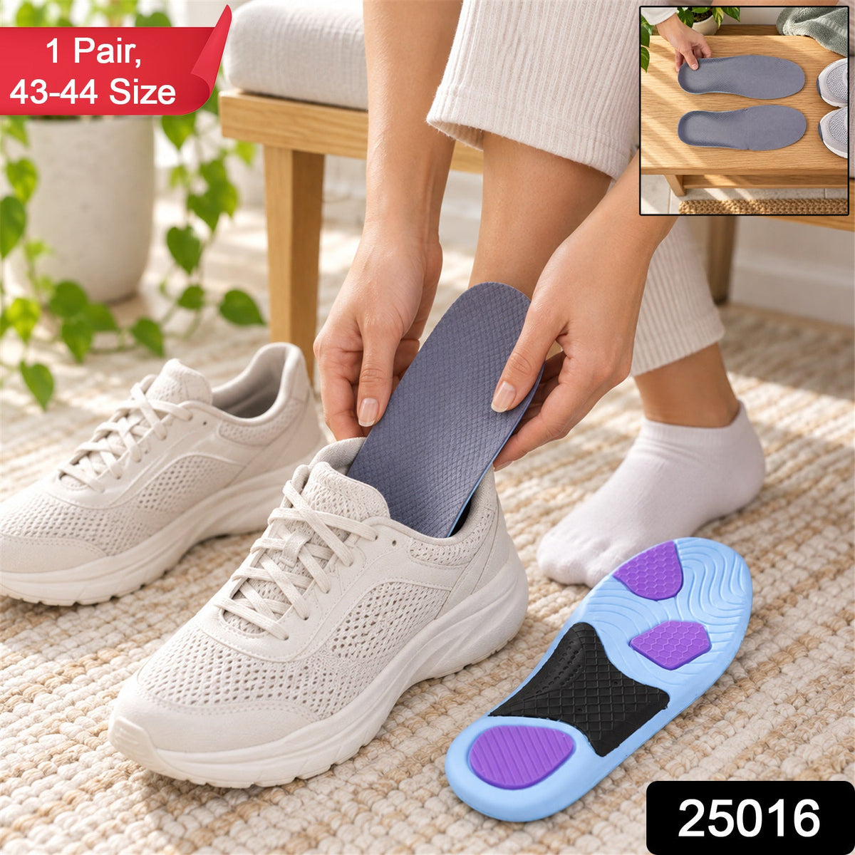 Shoe insoles pack