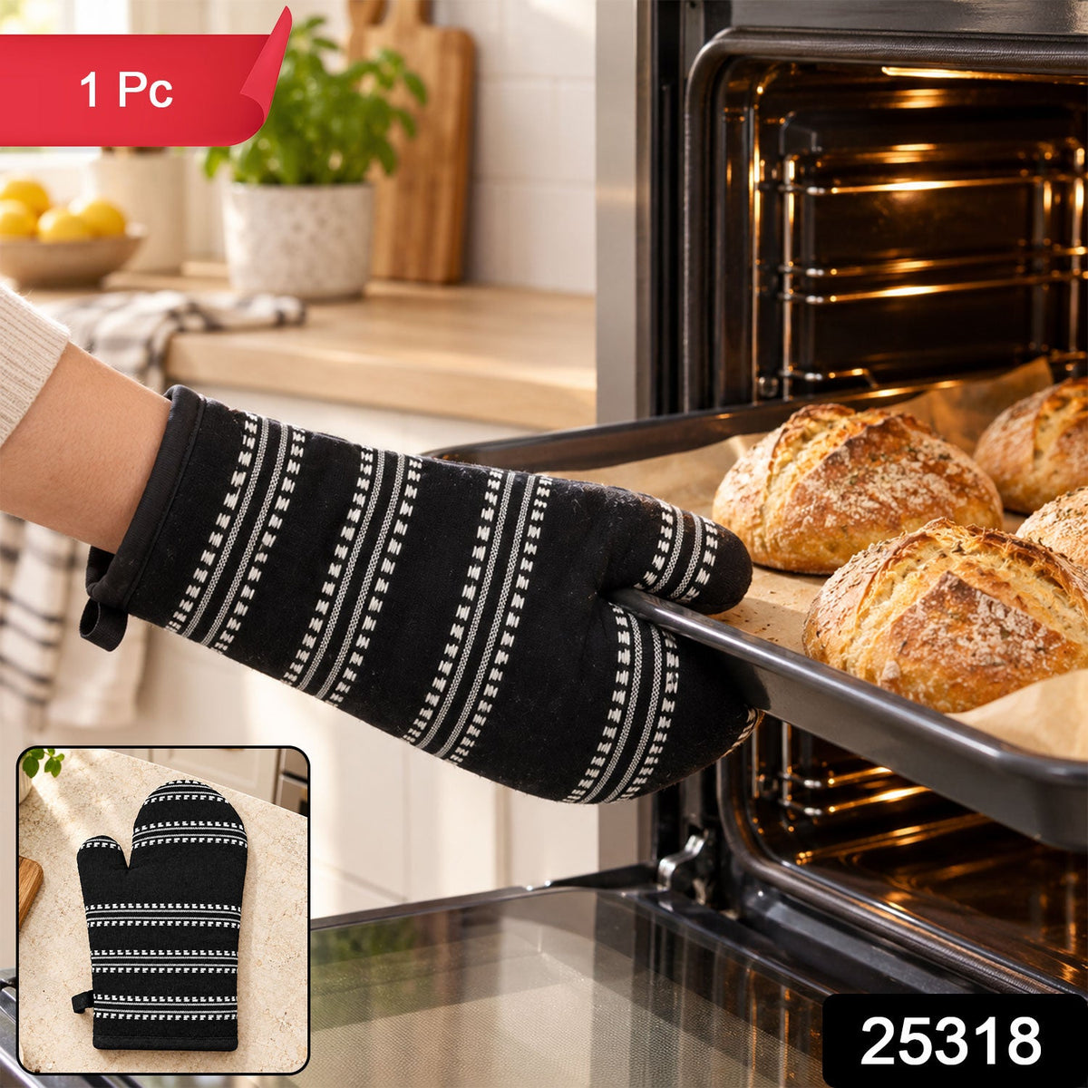 Oven glove mitt pack