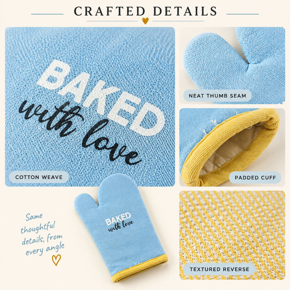 Baked With Love Oven Glove