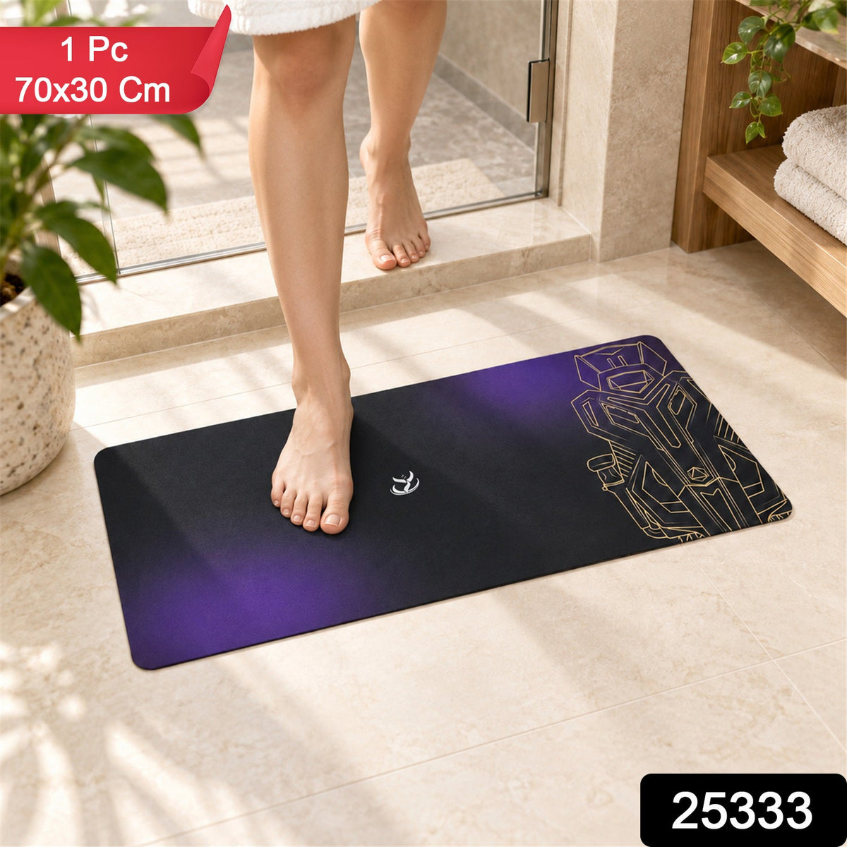 Bath runner mat pack