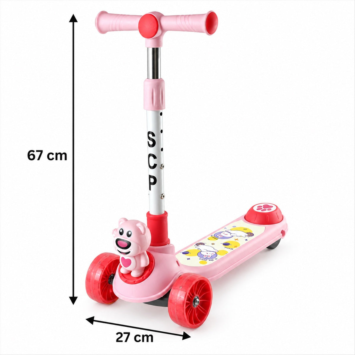 Kick scooter design view