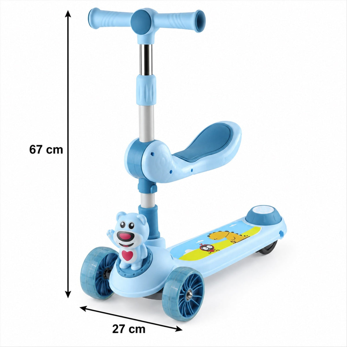 Seat scooter design view