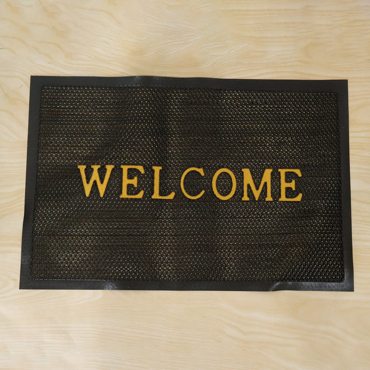 Welcome Door Mat placed at an entrance