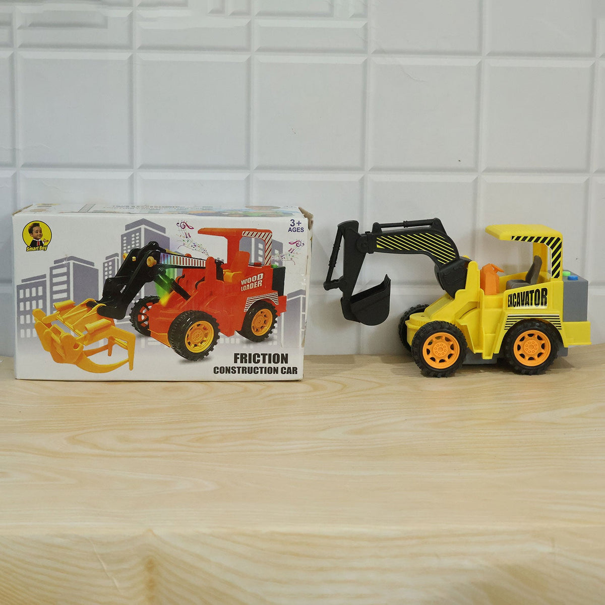 Yellow Construction Loader Toy Truck
