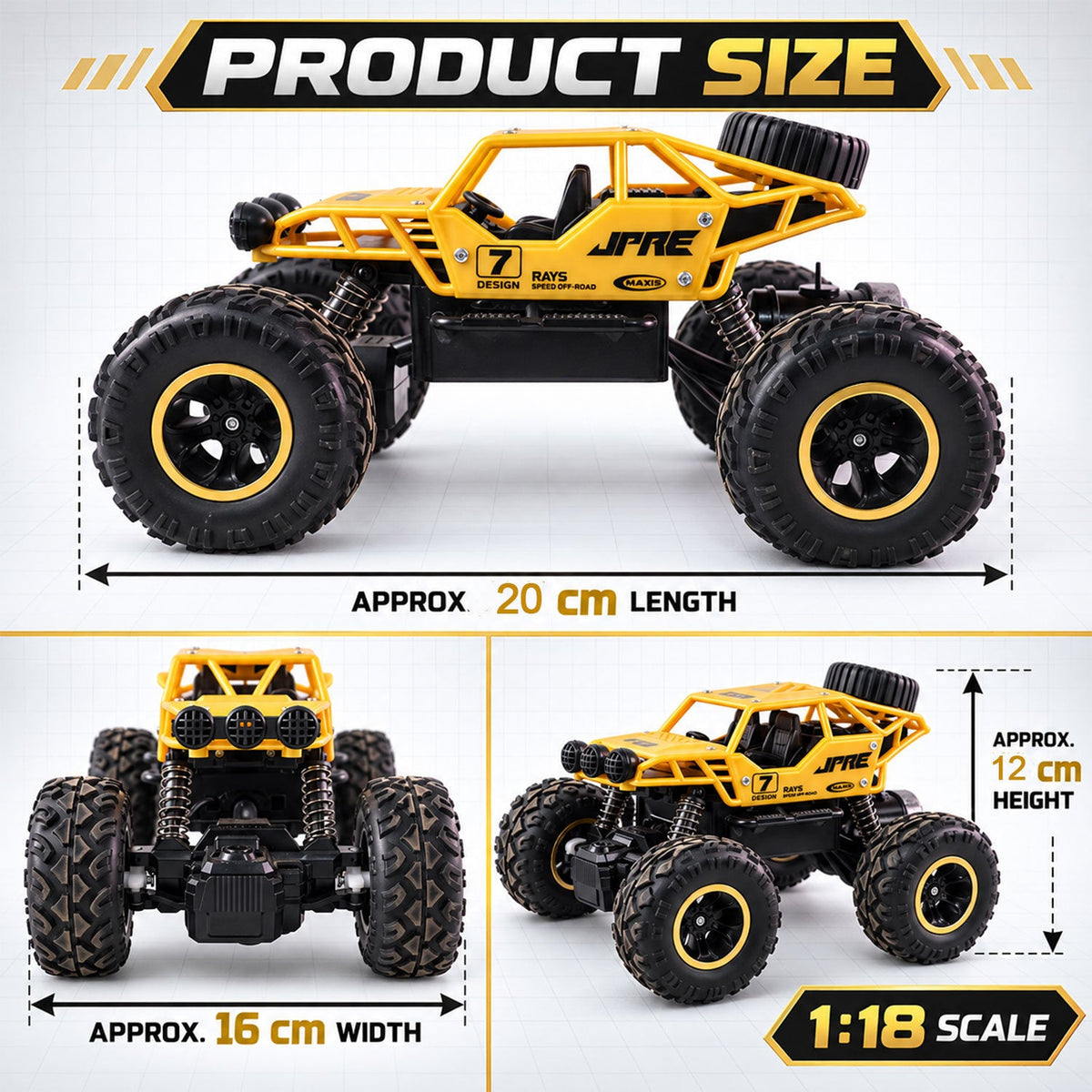 Large Wheel RC Vehicle