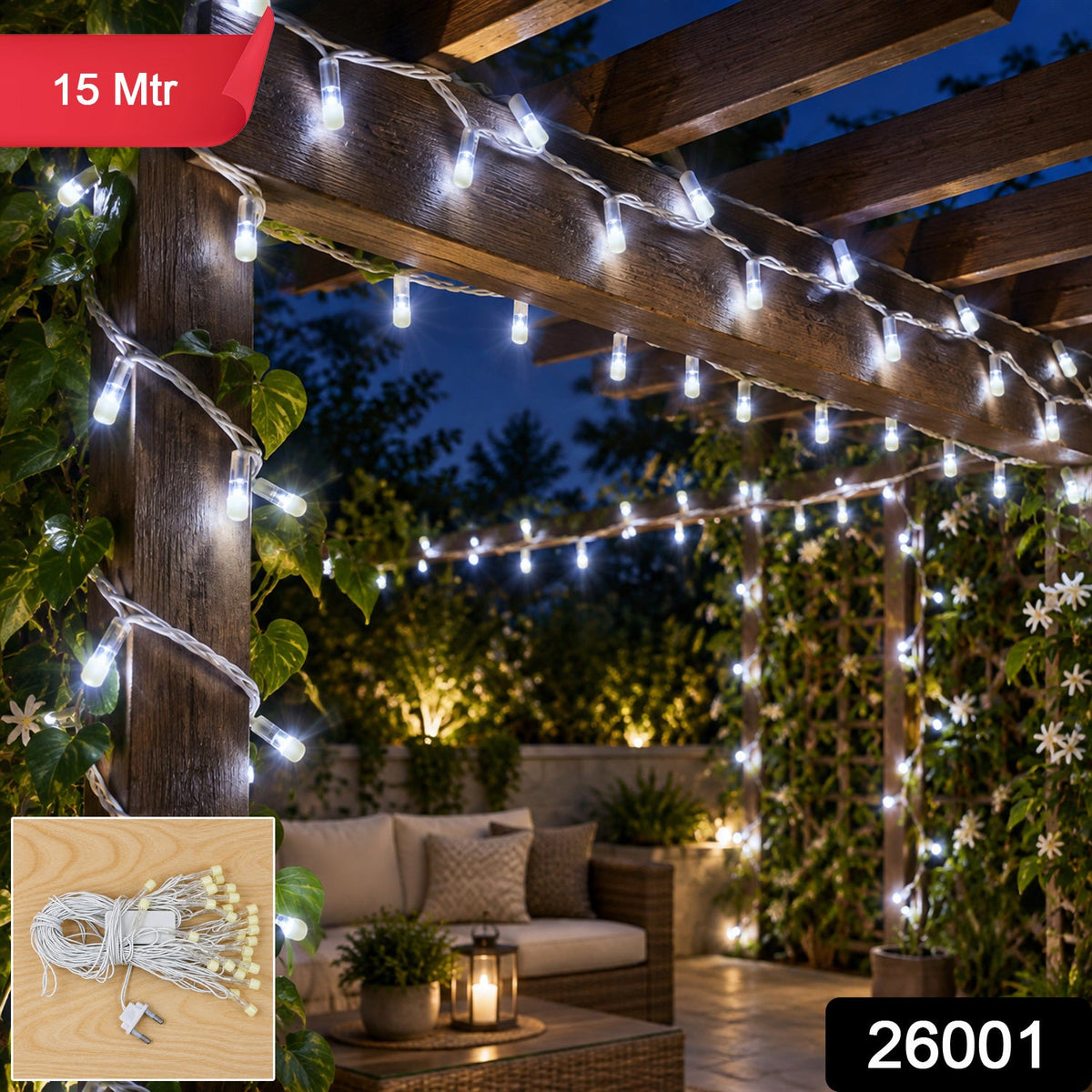LED string lights pack