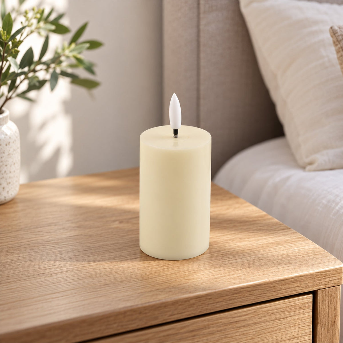 LED candle feature view