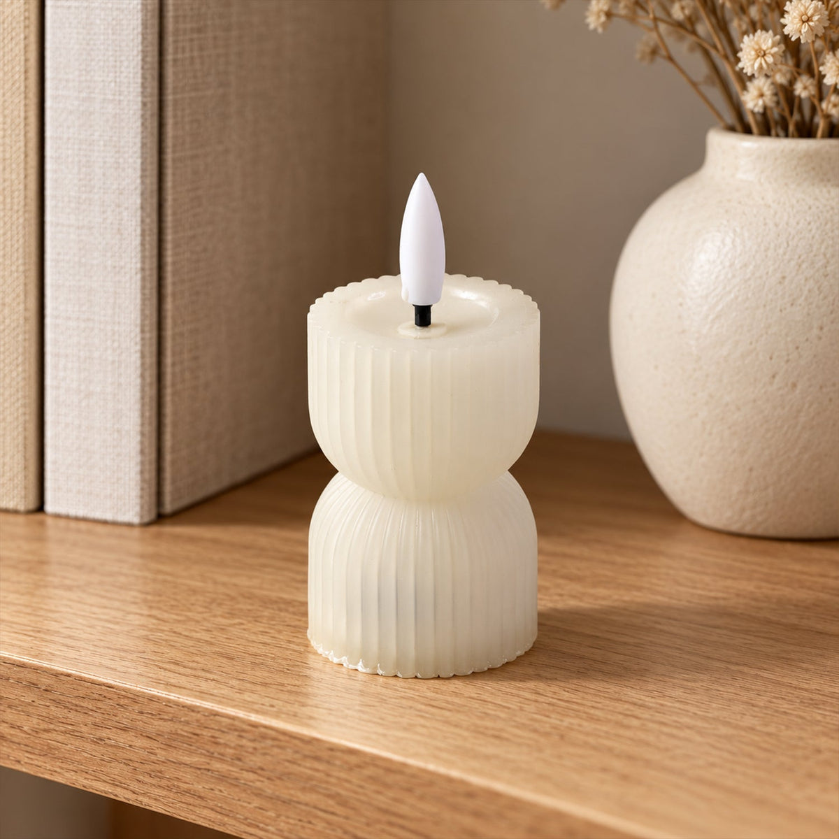 LED candle design view