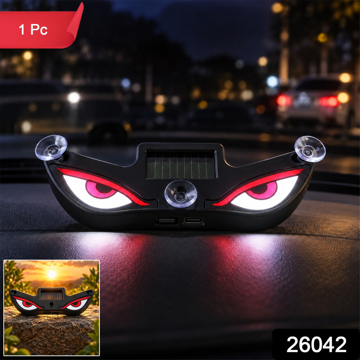 Evil eyes warning light pack
