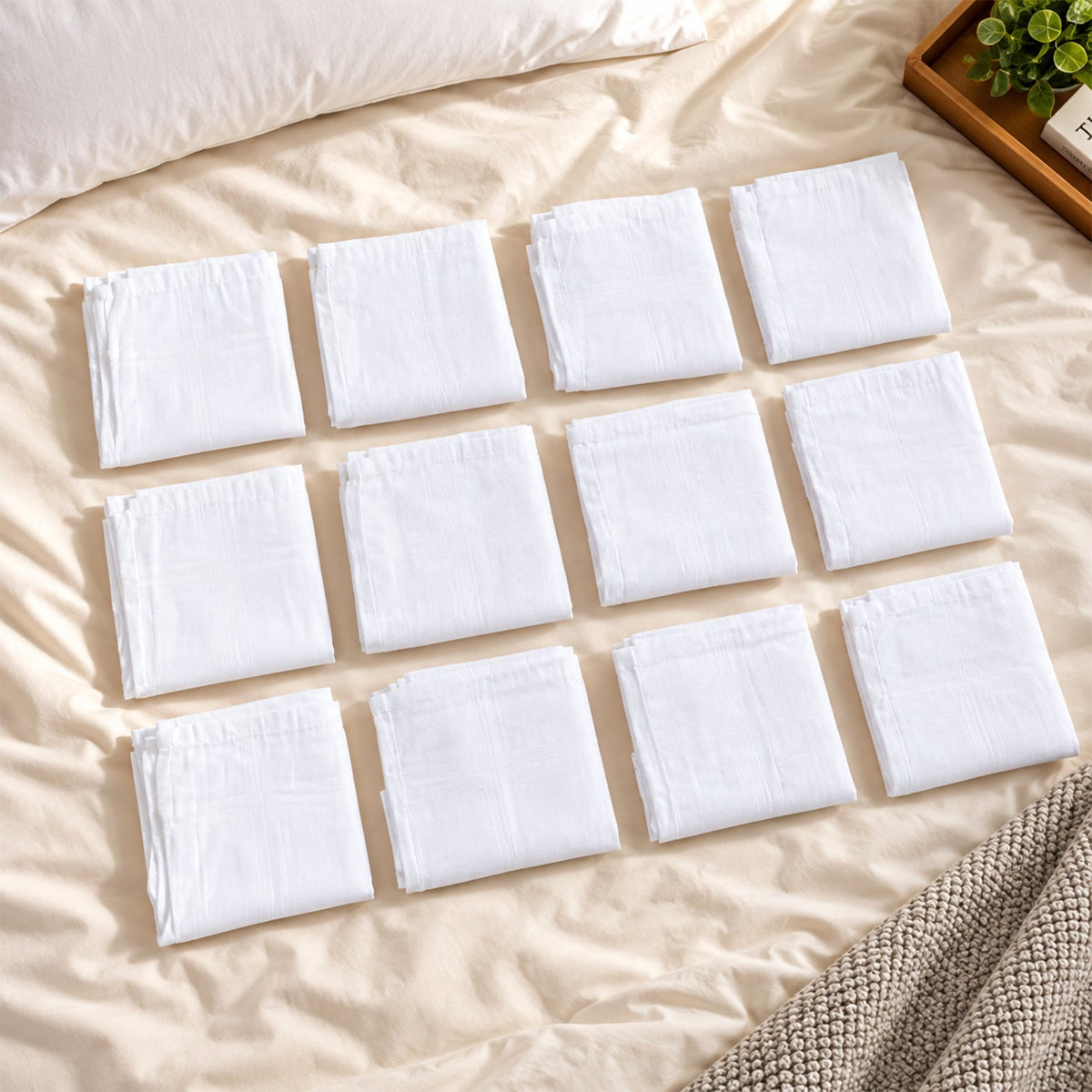 Mens soft cotton handkerchief rumal view 01