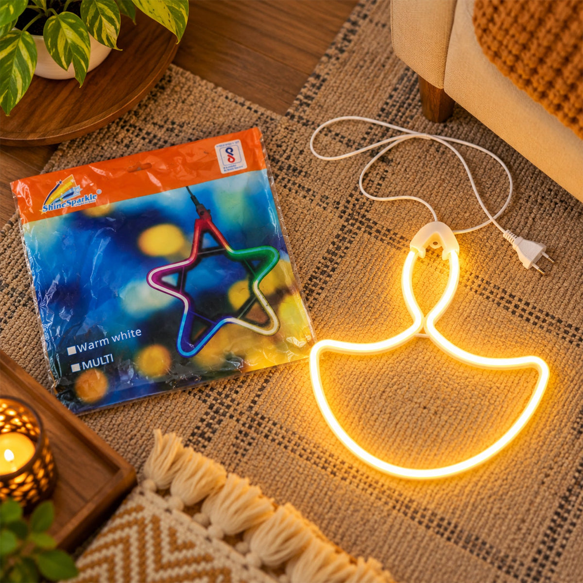 Diya Shape LED Hanging Light