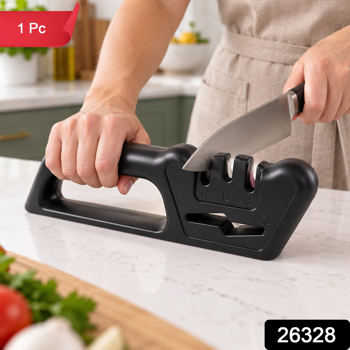 Three Slot Blade Sharpener
