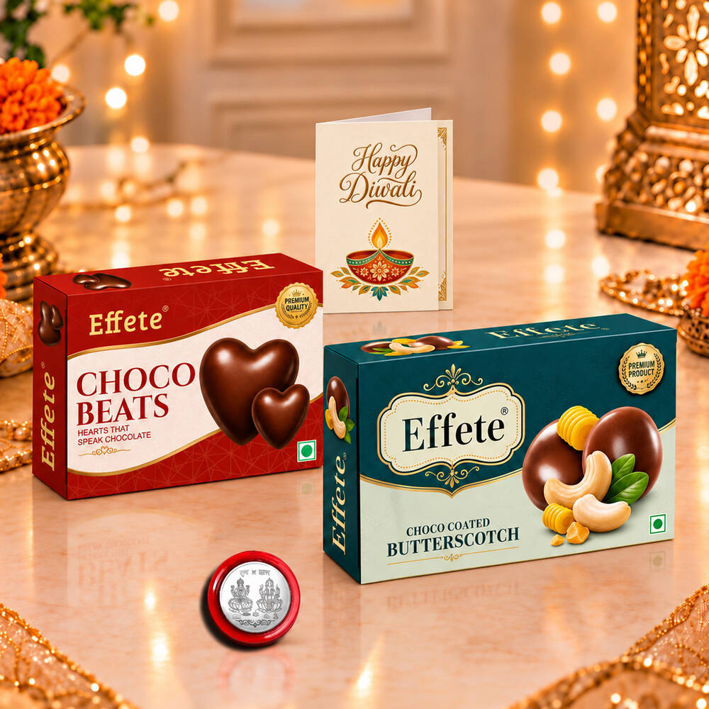 Chocolate and Pooja Coin Set