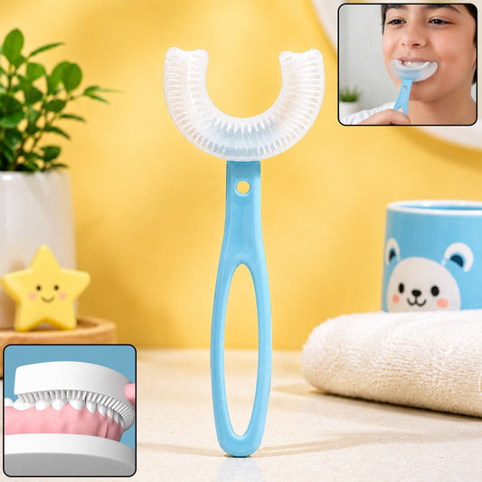 Kids U shaped toothbrush toddlers