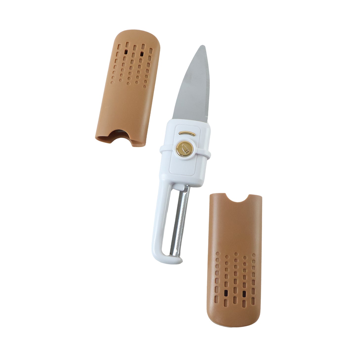 2-in-1 Multifunctional Knife & Sawtooth Peeler for Fruits and Vegetables