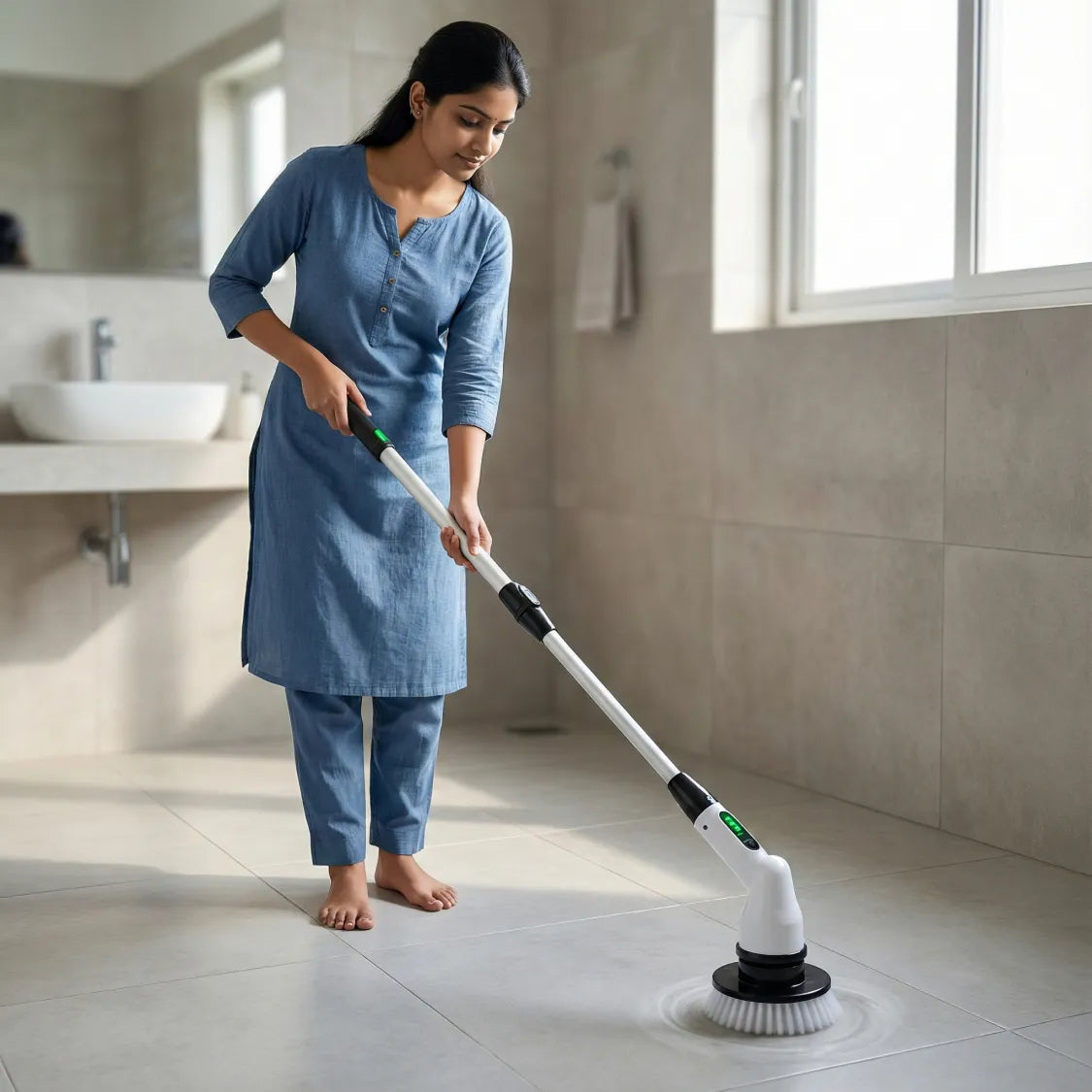 Multi-Surface 7 Head Electric Scrubber Brush