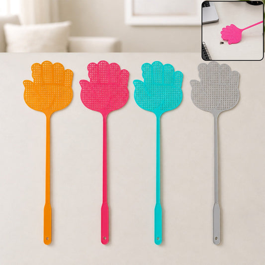 Long Handle Fly Swatter Set - 4 Pack for Effective Pest Control