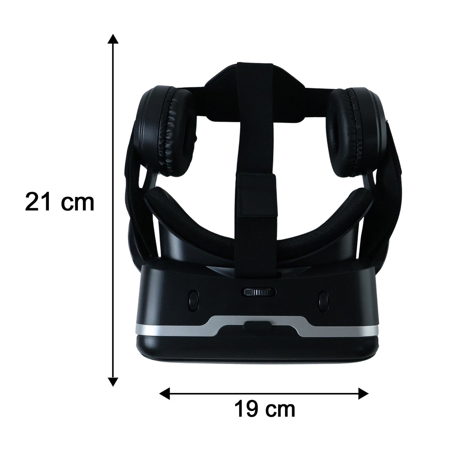 3D /Â HD VR Box Glasses Virtual Reality Goggles Headset for iOS for Android SmartphoneÂ VR Goggles-For 3D VR Movies Video Games with Headphones (1 Pc)