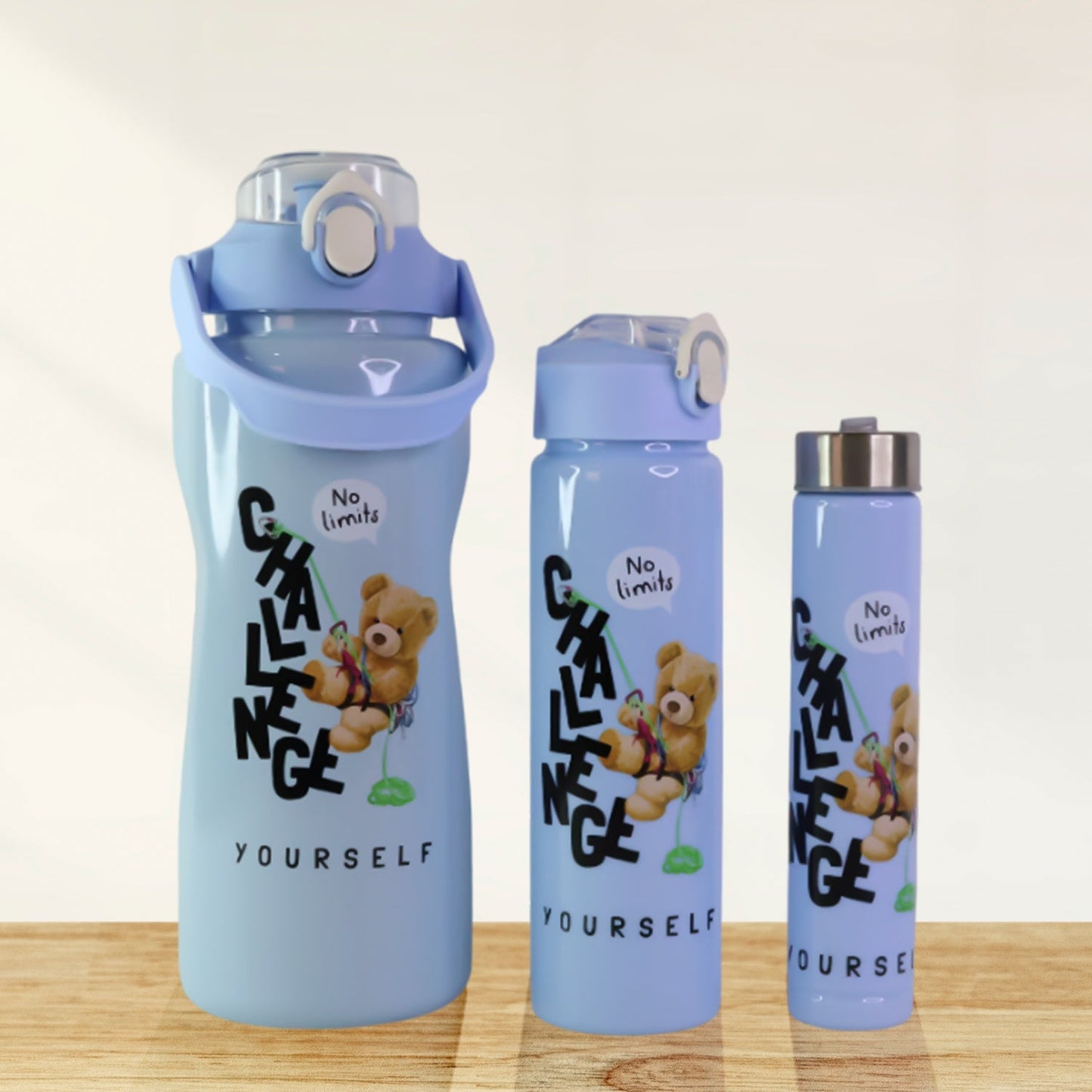 Premium Water Bottles â€“ 2000ML + 900ML + 300ML (Set)
