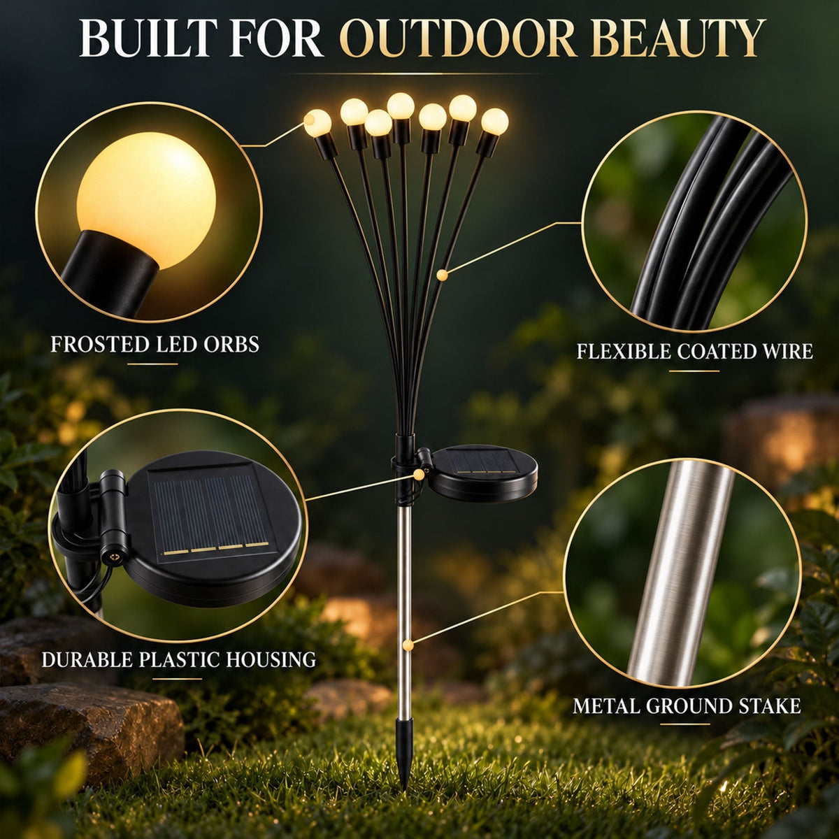 Flexible Swaying LED Stems