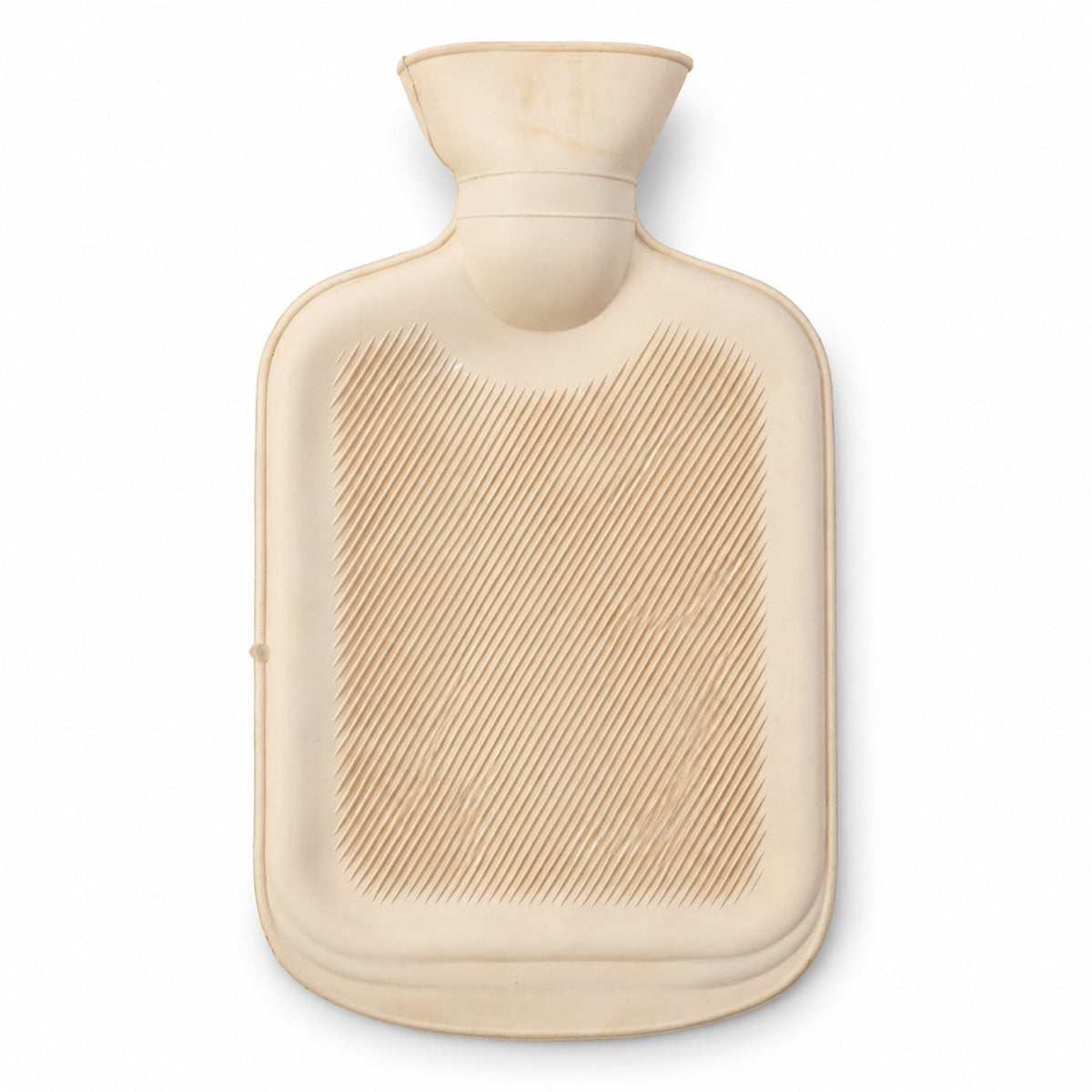 Rubber Hot Water Bag with Ribbed Surface & Wide Filling Neck for Home (1 Pc)