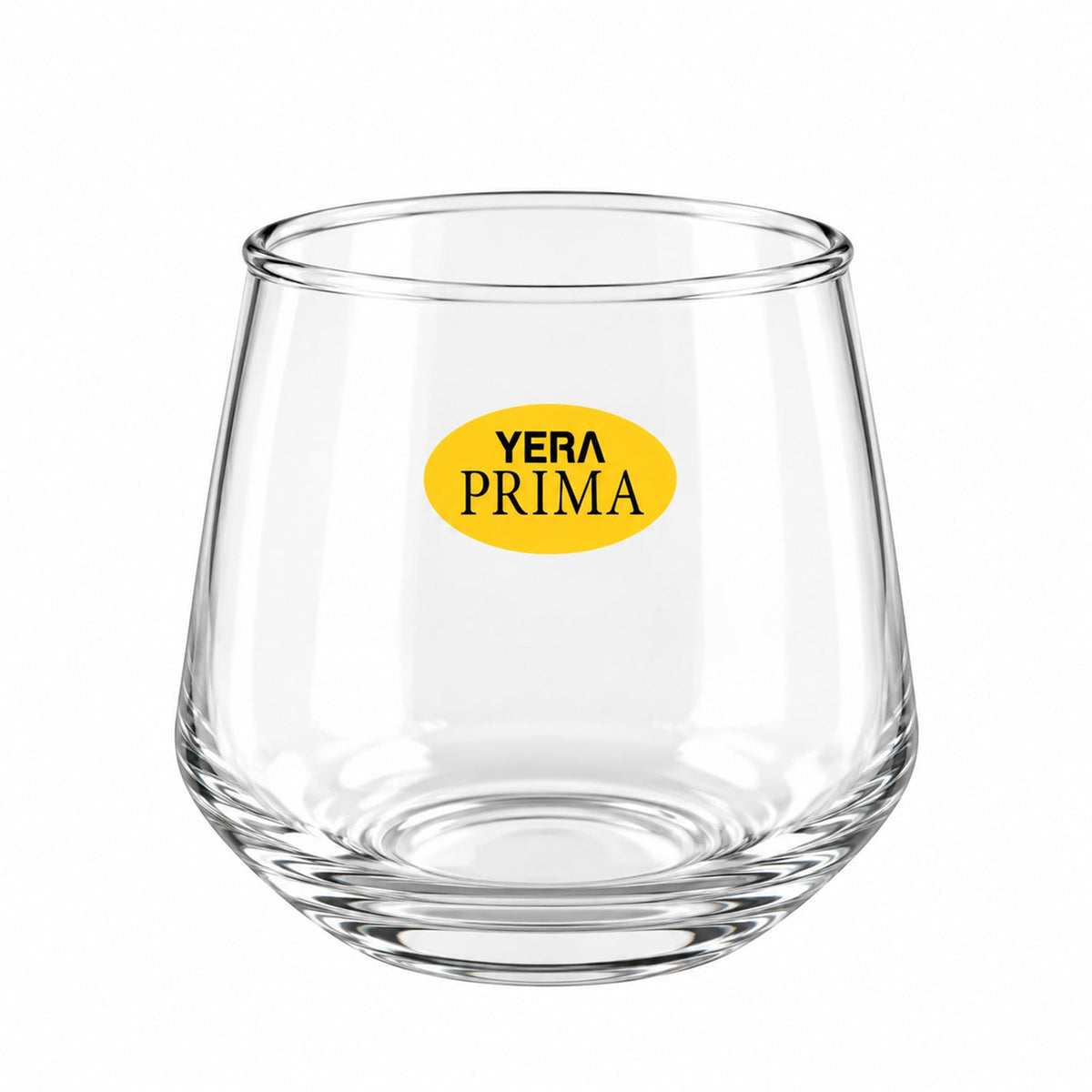 Yera Prima Oak Clear Glass Tumbler Set for Water, Juice and Drinks (6 Pc)
