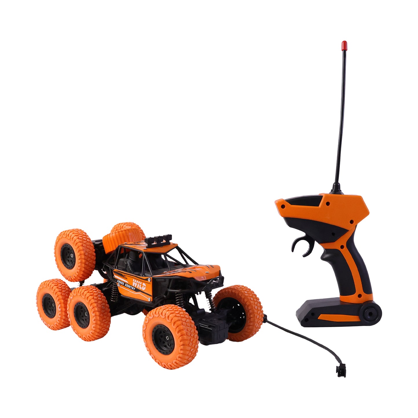 Rock Climber Car, 8 Wheels Climbing Car (1 Pc / Remote Battery Not Included)