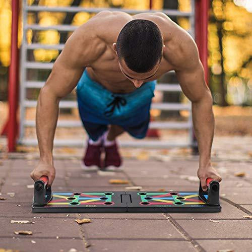 Portable push up board system