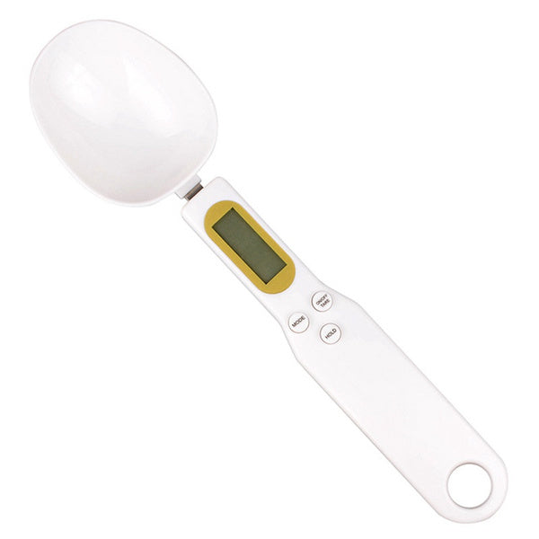 Measuring spoon with digital scale
