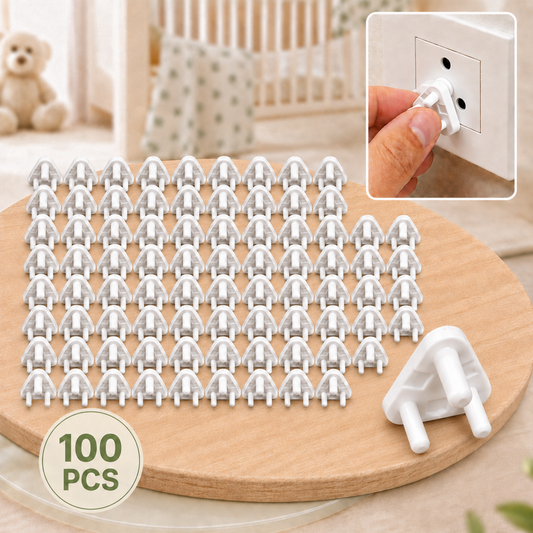 Baby Safety Small Electrical Socket Cover, Outlet Plug Protector (Pack of 100Pc)