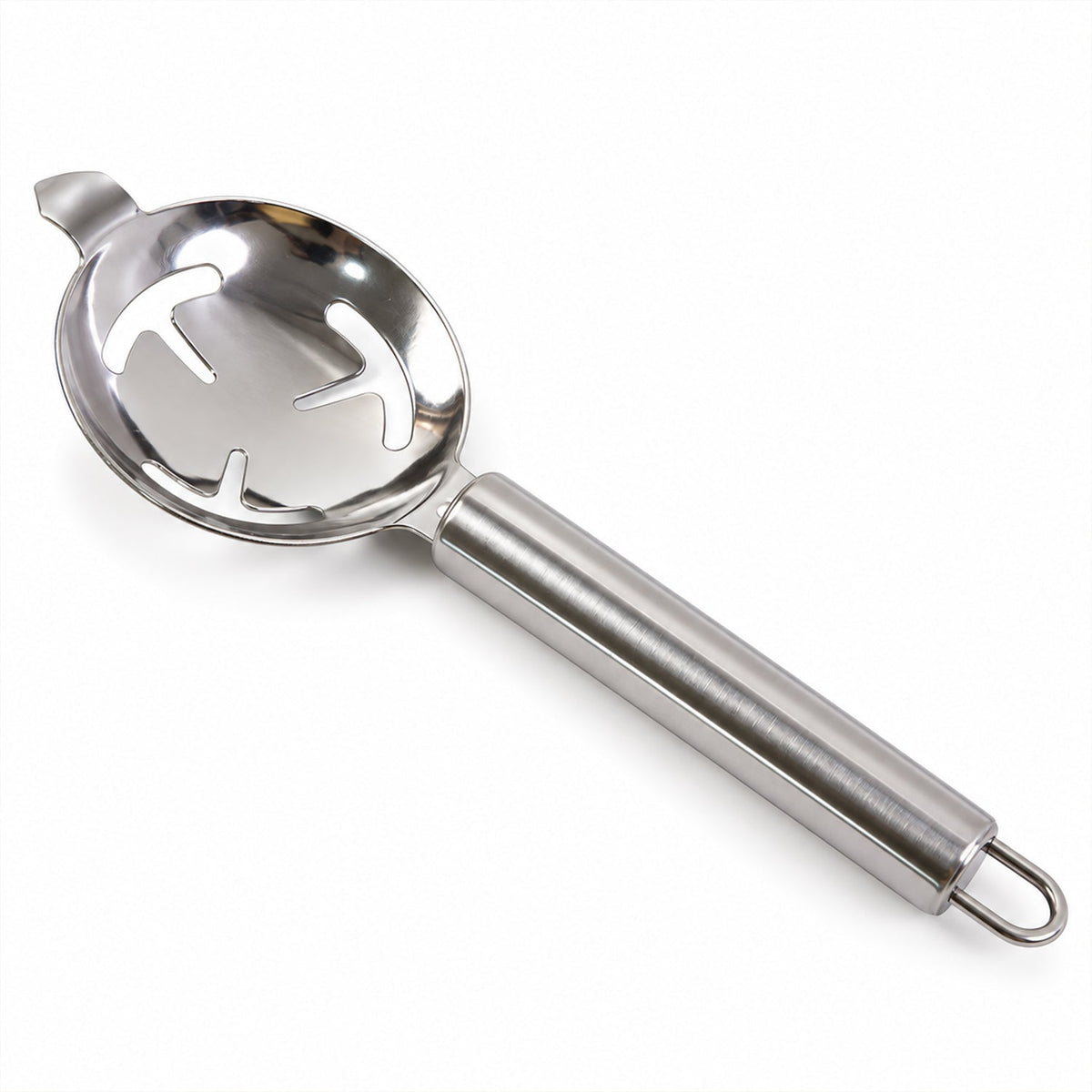 Stainless Steel Egg Yolk Separator with Long Handle for Baking Use (1 Pc)