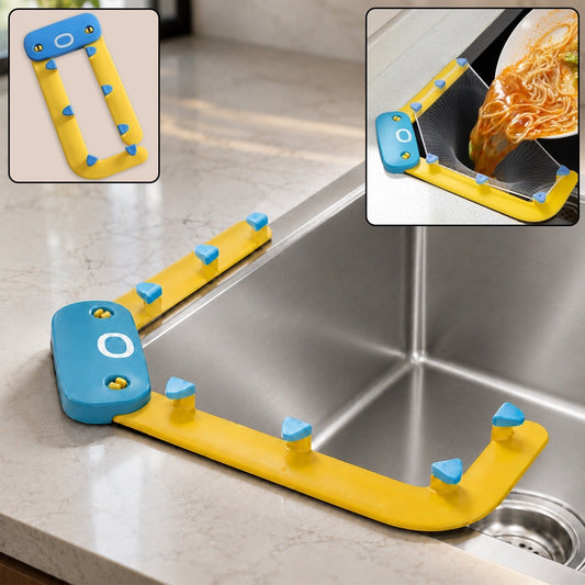 🎁 Kitchen Sink Corner Filter Holder – Compact Multipurpose Rack