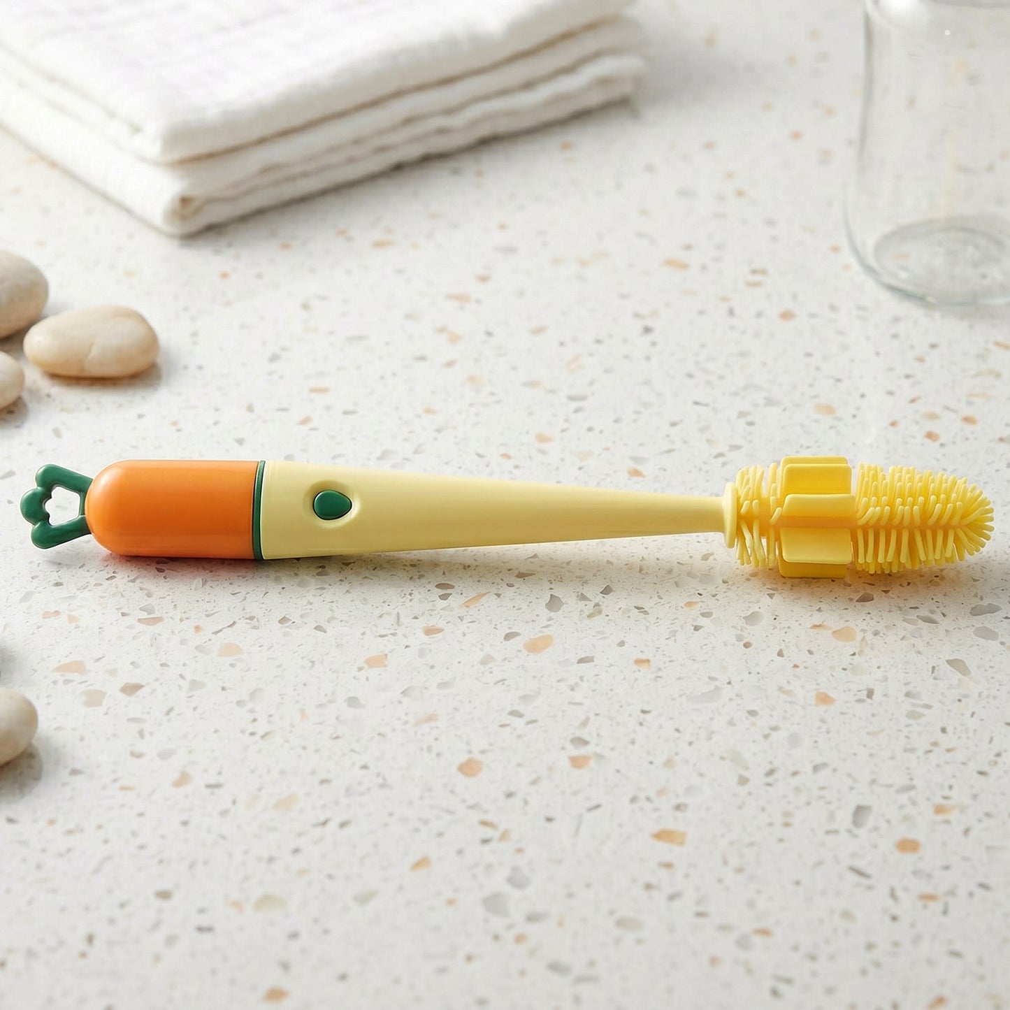 Bottle cleaning brush 3 in 1