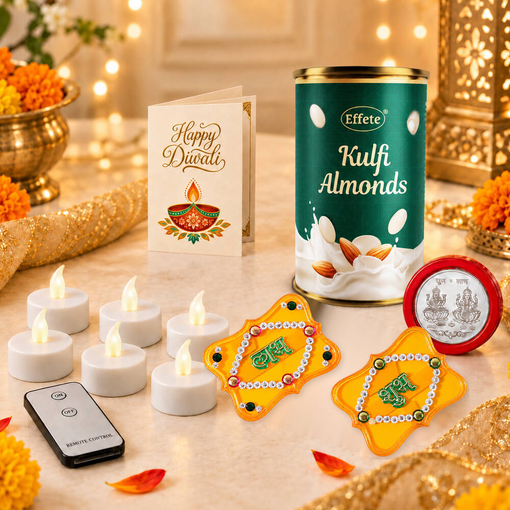 LED Tealight Chocolate Gift Set