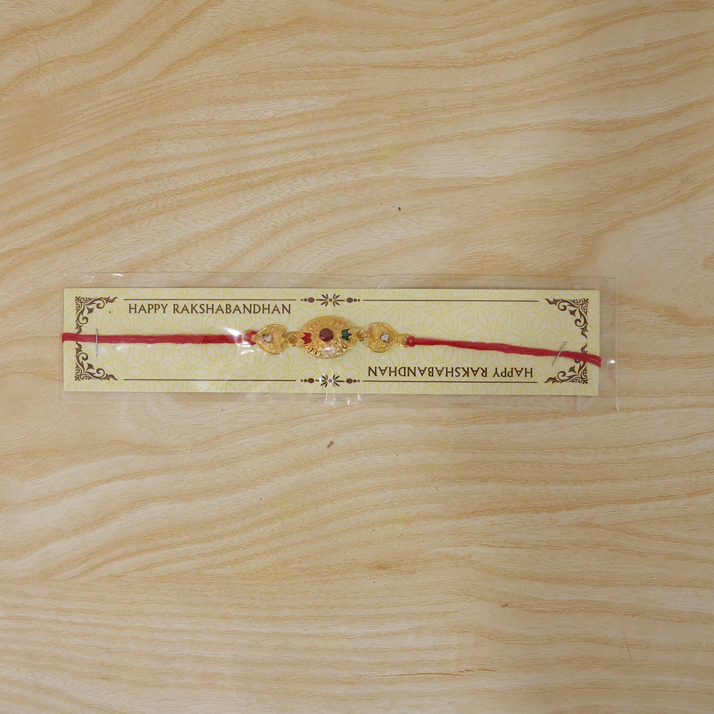 Traditional and modern styled ethnic Rakhi for brother's gift