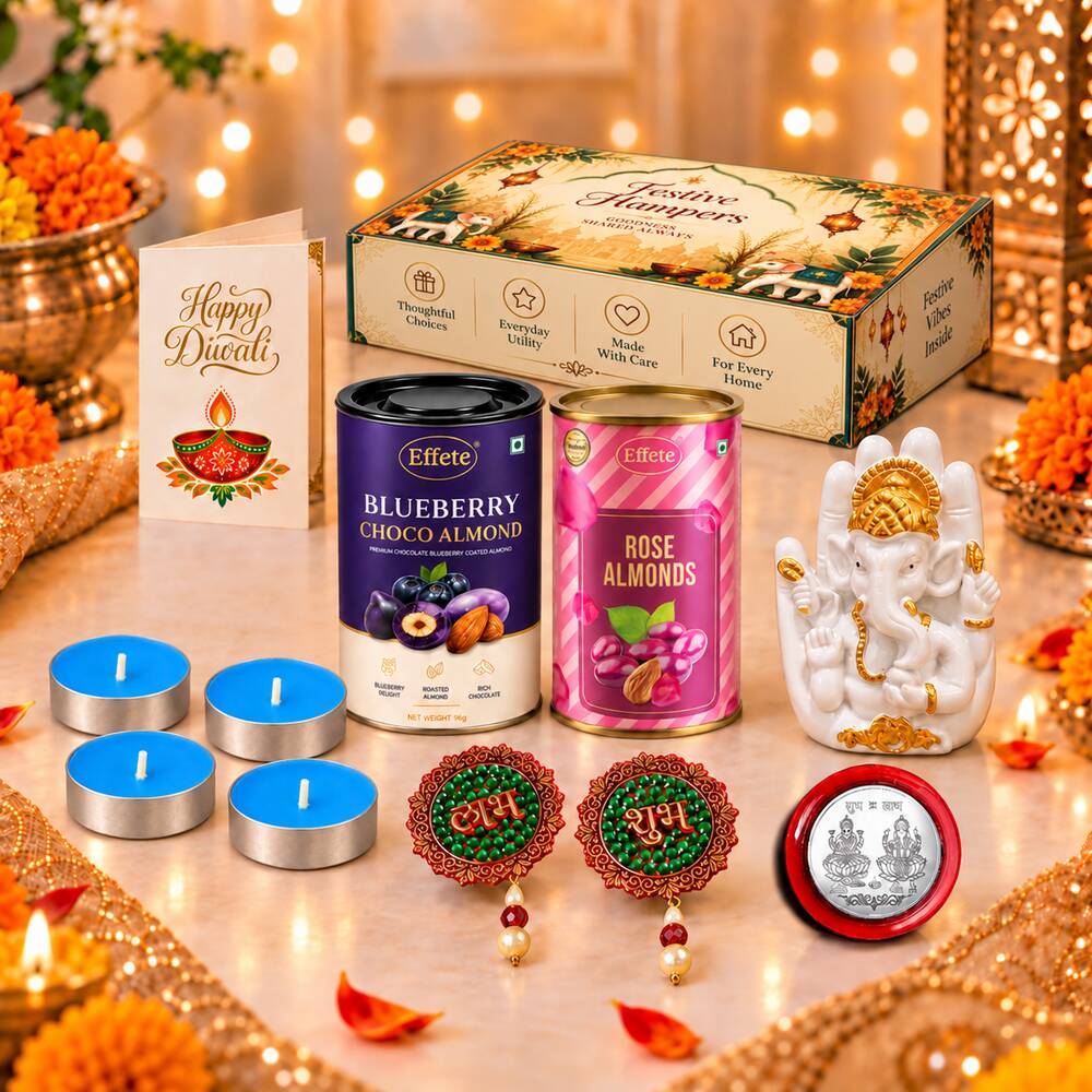 Ganesha Idol and Chocolate Set