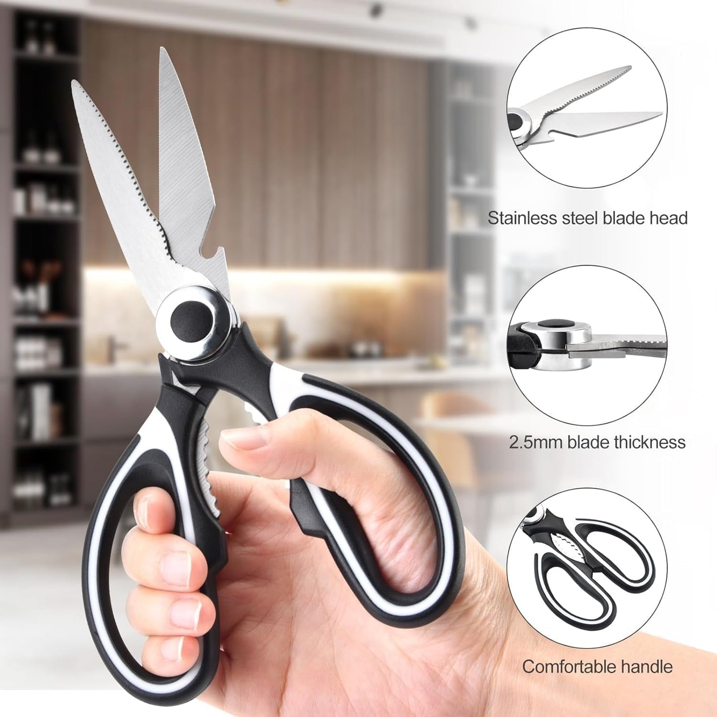 Multi scissor cutting features