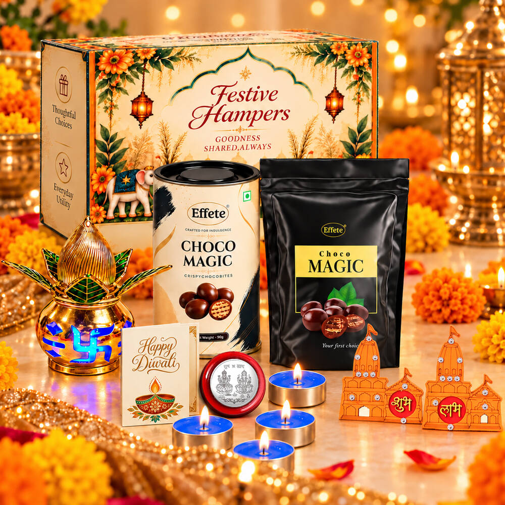 Kalash and Chocolate Gift Set