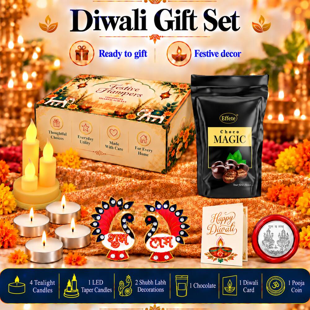 Festive Candle Gift Box