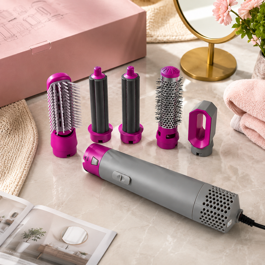 5 In 1 Hair Dryer Brush, Multifunctional Hot Air Styler Hair Tools