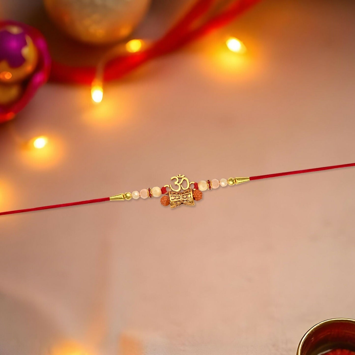 Collection of traditional and surprise rakhis ready for Raksha Bandhan celebrations