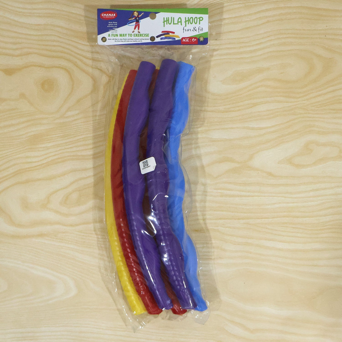 Detachable Hula Hoop With Colourful Segments For Kids Active Play (1 Set)